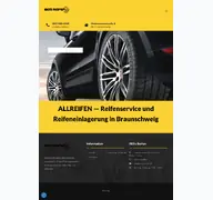 Kleine Seitenvorschau von ibos-reifen.de