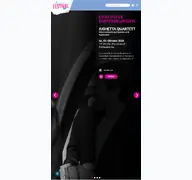 Kleine Seitenvorschau von donaufestival.de