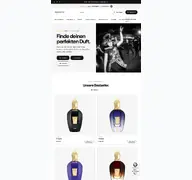 Kleine Seitenvorschau von bsparfums.de