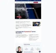 Kleine Seitenvorschau von keymachine.de