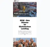 Kleine Seitenvorschau von bsw-fraktion-sachsen.de