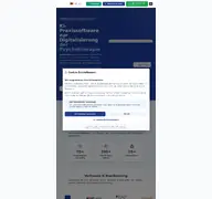 Kleine Seitenvorschau von idahealth.de