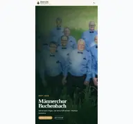 Kleine Seitenvorschau von mgv-buchenbach.de