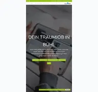 Kleine Seitenvorschau von buehl-jobs.de