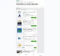 Kleine Seitenvorschau von mydealz.de