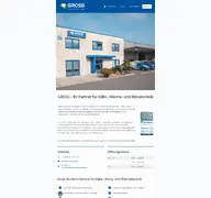 Kleine Seitenvorschau von kaelte-gross.de