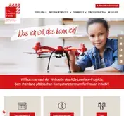 Kleine Seitenvorschau von ada-lovelace.de