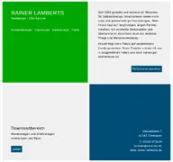 Kleine Seitenvorschau von rainer-lamberts.de