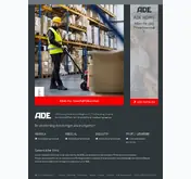 Kleine Seitenvorschau von ade-germany.de