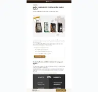 Kleine Seitenvorschau von kaffee-vergleich.de