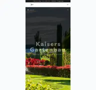 Kleine Seitenvorschau von kaisers-gartenbau.de