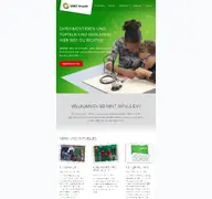 Kleine Seitenvorschau von mint-impuls.de