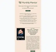 Kleine Seitenvorschau von monthly-mentor.de