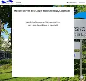 Kleine Seitenvorschau von moodle.lippe-berufskolleg.de