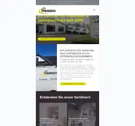 Kleine Seitenvorschau von themsen.de