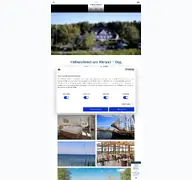 Kleine Seitenvorschau von ostseehotel-wilhelmshoehe.de