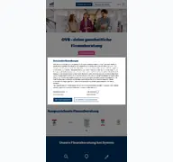 Kleine Seitenvorschau von ovb.de