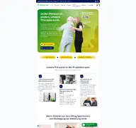 Kleine Seitenvorschau von physio-konzept.de