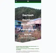 Kleine Seitenvorschau von dachzelt-leihen.de
