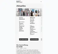 Kleine Seitenvorschau von kunststiftungdzbank.de