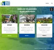 Kleine Seitenvorschau von hallbergmoos.de