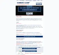 Kleine Seitenvorschau von hamburg-alarm.de