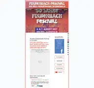 Kleine Seitenvorschau von finkenbachfestival.de