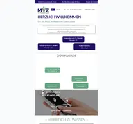 Kleine Seitenvorschau von mvz-wnd.de