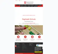 Kleine Seitenvorschau von raphael-schule.de