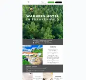 Kleine Seitenvorschau von wagners-hotel-frankenwald.de
