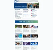 Kleine Seitenvorschau von uni-wuerzburg.de