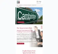 Kleine Seitenvorschau von englisches-institut-koeln.de