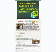 Kleine Seitenvorschau von rassekaninchen-sachsen.de