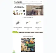 Kleine Seitenvorschau von diebiobude.de