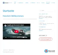 Kleine Seitenvorschau von diedorf.wasserwacht.de
