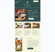 Kleine Seitenvorschau von first-cafe-bar.de