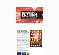Kleine Seitenvorschau von enztown-festival.de