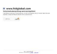 Kleine Seitenvorschau von hidglobal.com