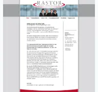 Kleine Seitenvorschau von rastor-gmbh.de