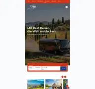 Kleine Seitenvorschau von rast-reisen.de