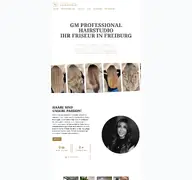 Kleine Seitenvorschau von gmhairstudio.de