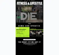 Kleine Seitenvorschau von diehalle-modernfitness.de