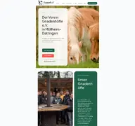 Kleine Seitenvorschau von gnadenhoefle.de