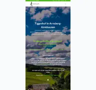 Kleine Seitenvorschau von erlebnisbauernhof-sauerland.de