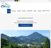 Kleine Seitenvorschau von rathaus-oberaudorf.de