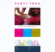 Kleine Seitenvorschau von saktiyoga.de