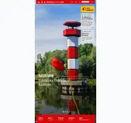 Kleine Seitenvorschau von rathenow.de