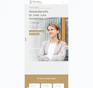 Kleine Seitenvorschau von praxis-julia-vonderlind.de