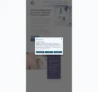 Kleine Seitenvorschau von praxis-trach.de