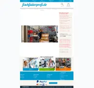 Kleine Seitenvorschau von fischfutterprofi.de